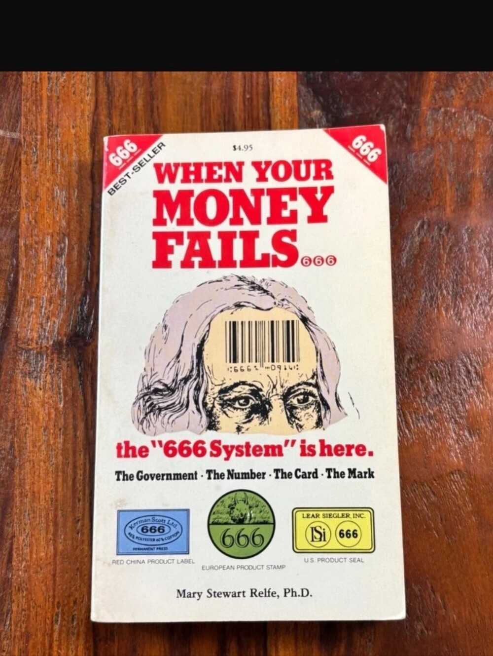 1981 book When Your Money Fails The 666 System is Here